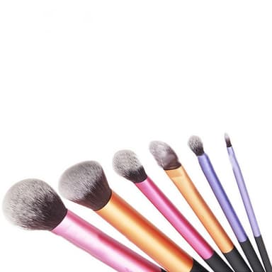 Make-up børste sæt til foundation, øjenskygge 6 dele