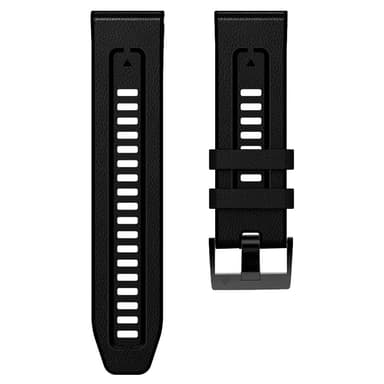 TPU urrem til Garmin Fenix7/6/5 22mm Sort
