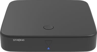 Strong Hybrid DVB-T2 og Android TV Box 4K UHD  streamingenhed (sort)