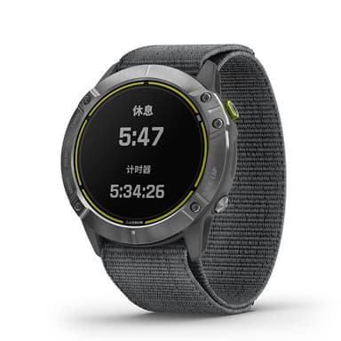 Urrem Garmin Fenix 7X/6X/5X/3/D2 Bravo/Descent MK1 Grå