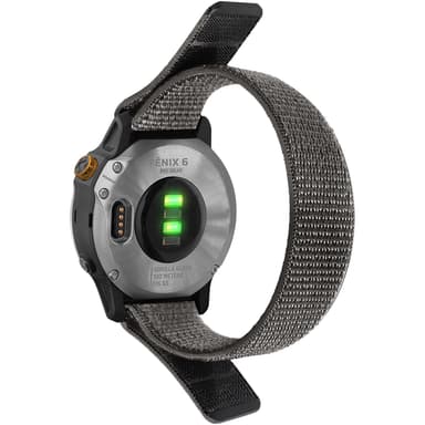 Urrem Garmin Fenix 7X/6X/5X/3/D2 Bravo/Descent MK1 Grå