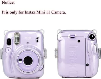 Instax Mini 11 kamerataske gennemsigtig