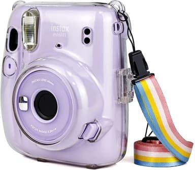 Instax Mini 11 kamerataske gennemsigtig