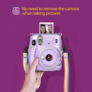 Instax Mini 11 kamerataske gennemsigtig