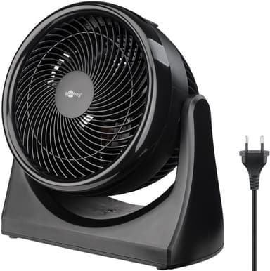 9 tommer gulvventilator