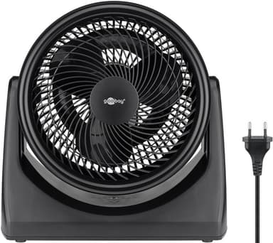 9 tommer gulvventilator