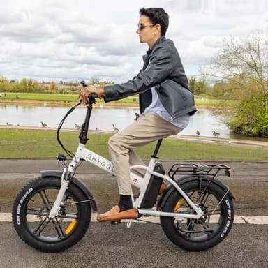 Hygge Vester 2024 folde elcykel, 20 tommer fede dæk ebike