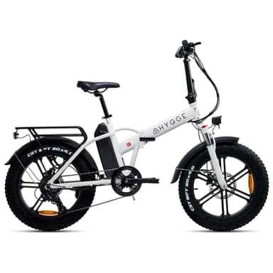 Hygge Vester 2024 folde elcykel, 20 tommer fede dæk ebike