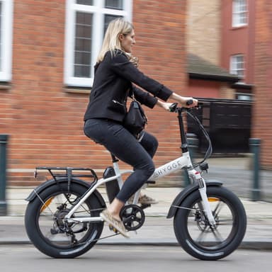Hygge Vester 2024 folde elcykel, 20 tommer fede dæk ebike