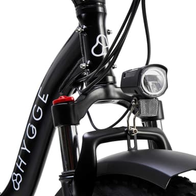 Hygge Vester Step 2024 folde elcykel, 20 tommer fede dæk ebike