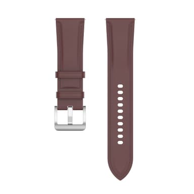 Udskiftning af urrem til Samsung Galaxy Watch 3 Samsung Gear S3 Classic Mørkebrun 20 mm