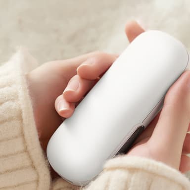 Powerbank og håndvarmer 4800 mAh Hvid