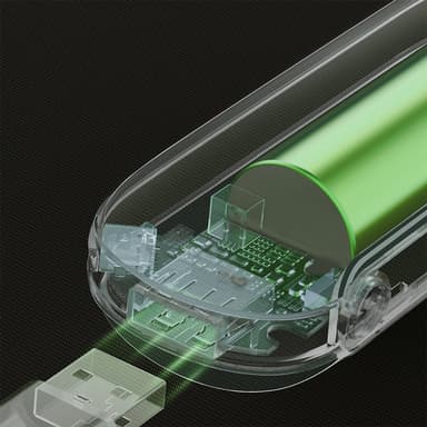 Powerbank og håndvarmer 4800 mAh Hvid