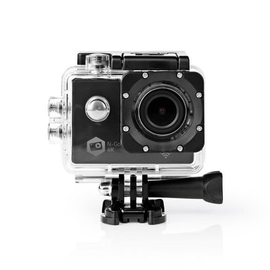 Nedis Action Cam | Enkelt Skærm | 4K@30fps | 16 MPixel | Vandtæt op til ...