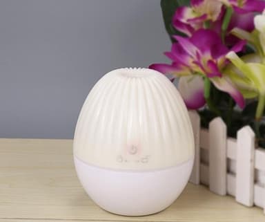 Luftfugter/Aroma Diffuser med LED belysning, Hvid