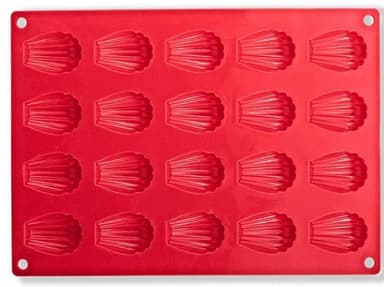 Silikone bageform, Madeleine cookies