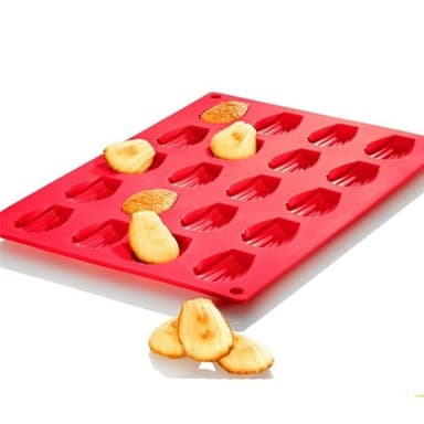 Silikone bageform, Madeleine cookies