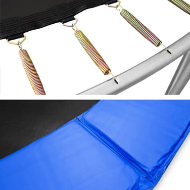 Trampolin med sikkerhedsnet, variant 1 - 396 cm