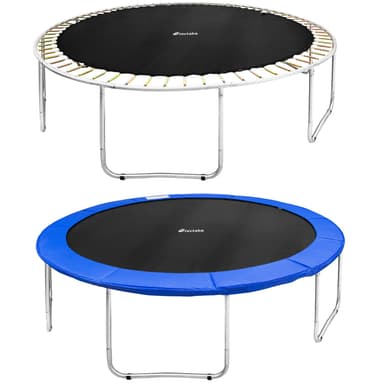 Trampolin med sikkerhedsnet, variant 1 - 396 cm