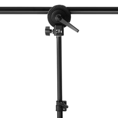3 Studielamper inklusiv pærer, softbox og transporttaske - sort