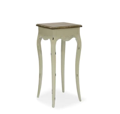 Blomsterstand SAMIRA 26x26xH62cm, antik hvid/natur