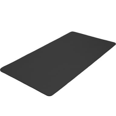 Yogamåtte - 185 x 80 x 1,5 cm,sort