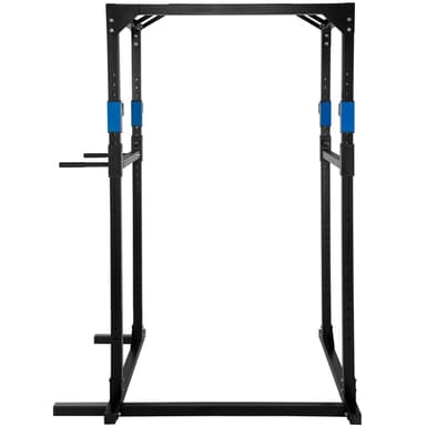 Power Rack træningsstativ - sort/blå