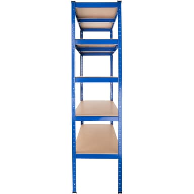 Stålreol med 5 hylder - 1275 kg