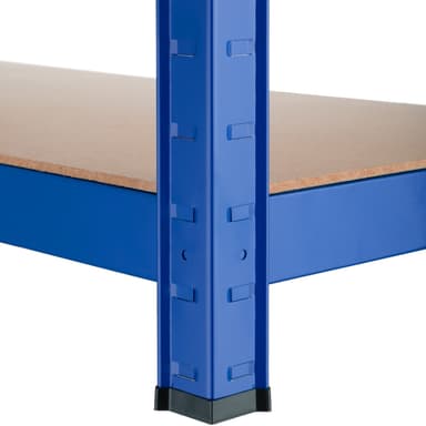 Stålreol med 5 hylder - 1275 kg