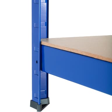 Stålreol med 5 hylder - 1275 kg