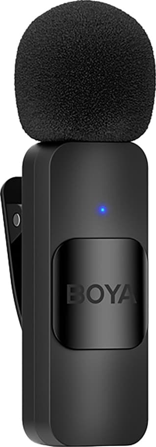 BOYA BY-V1 mini lightning trådløs mikrofon (sort)
