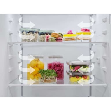 Electrolux fryser/køleskabskombination LNT5ME36U1 (Stainless Steel Look med Antifi)