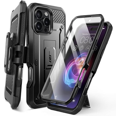 Supcase Handyhülle für iPhone 16 Pro Max, Supcase UB Mag mit MagSafe (CC), Transparent-Schwarz ab 23,50 € | Preisvergleich bei