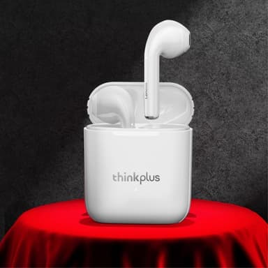 LENOVO Thinkplus LP2 Headset Trådløse hovedtelefoner Bluetooth - Hvid