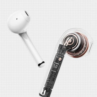 LENOVO Thinkplus LP2 Headset Trådløse hovedtelefoner Bluetooth - Hvid
