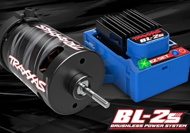 Traxxas Rustler 4x4 BL-2S RTR TQ Rød