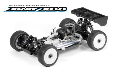 XRAY XB8 2024 - 4WD 1/8 Buggy Kit Combo - Nitro