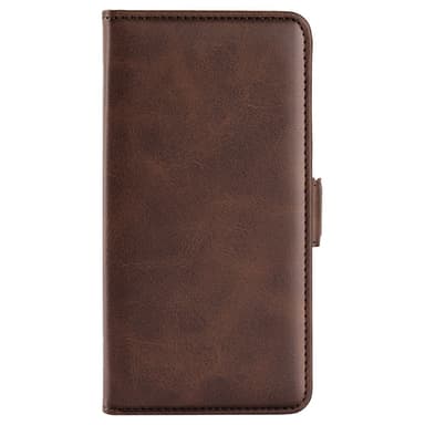 SKALO iPhone 16 Pro Premium Wallet Flip Cover - Brun