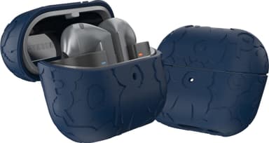 Samsung Galaxy Buds3/Pro Marimekko etui (sort/blå)