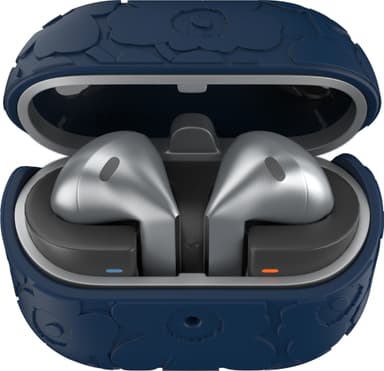 Samsung Galaxy Buds3/Pro Marimekko etui (sort/blå)