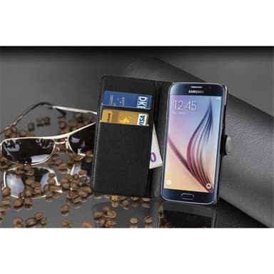 Samsung Galaxy S6 Pungetui Cover Case (Sort)