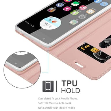 ZTE Blade V8 Cover Etui Case (Lyserød)