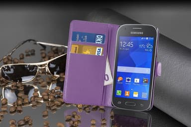 Samsung Galaxy ACE STYLE Pungetui Cover Case (Lilla)