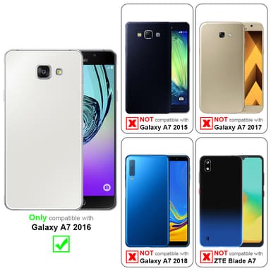 Samsung Galaxy A7 2016 Pungetui Cover Case (Rød)