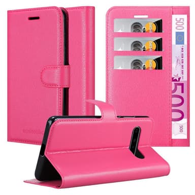 LG V60 ThinQ Pungetui Cover Case (Lyserød)