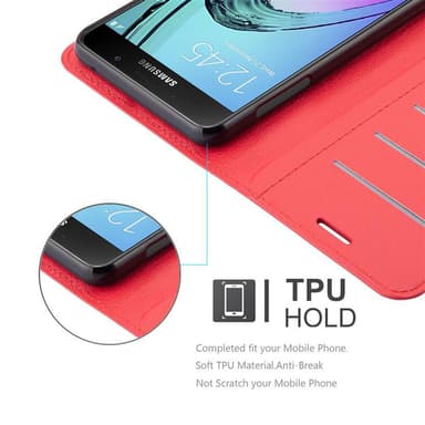 Samsung Galaxy A7 2016 Pungetui Cover Case (Rød)