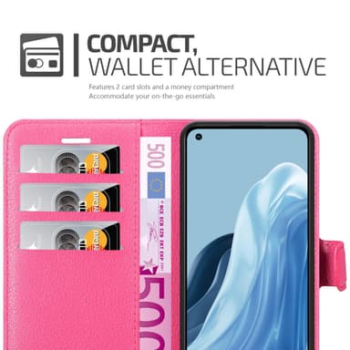 Realme 7 5G Pungetui Cover Case (Lyserød)