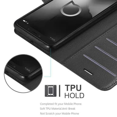 Alcatel 1S 2019 Pungetui Cover Case (Sort)