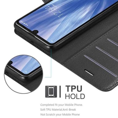 Sharp Aquos R3 Pungetui Cover Case (Sort)