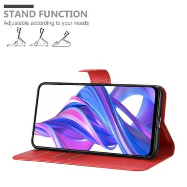 Honor 9X PRO Pungetui Cover Case (Rød)